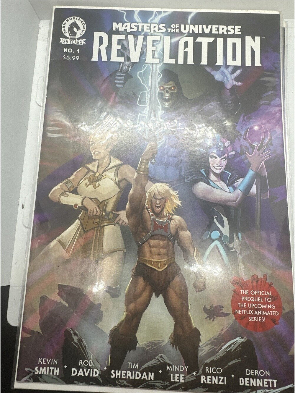 MASTERS OF THE UNIVERSE REVELATION #1 2021 DARK HORSE Netflix Kevin Smith